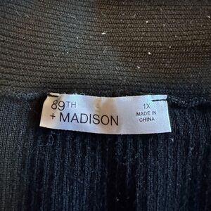 89th & Madison Classic Black Knitwear
